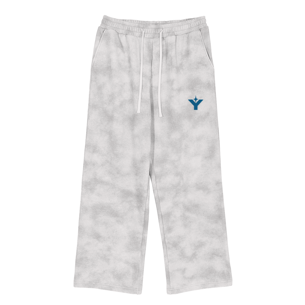 LIMITLESS” WASHED GREY SWEATPANTS