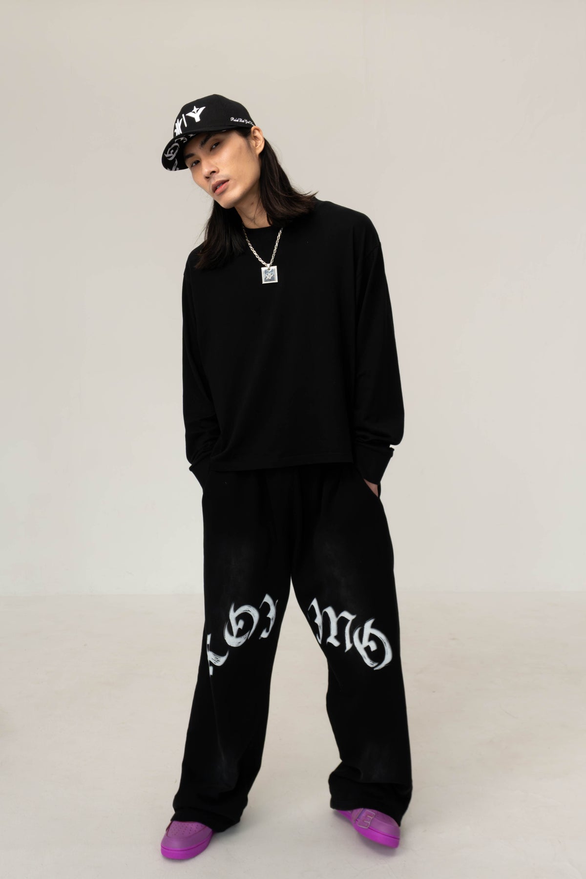 Logo Wide-Leg Pants